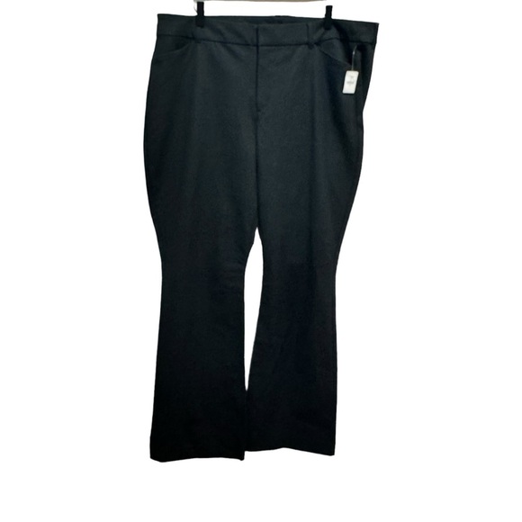 Old Navy High-Waisted Black Pixie Flare Pants Size 18 NWT Preppy - Picture 4 of 12